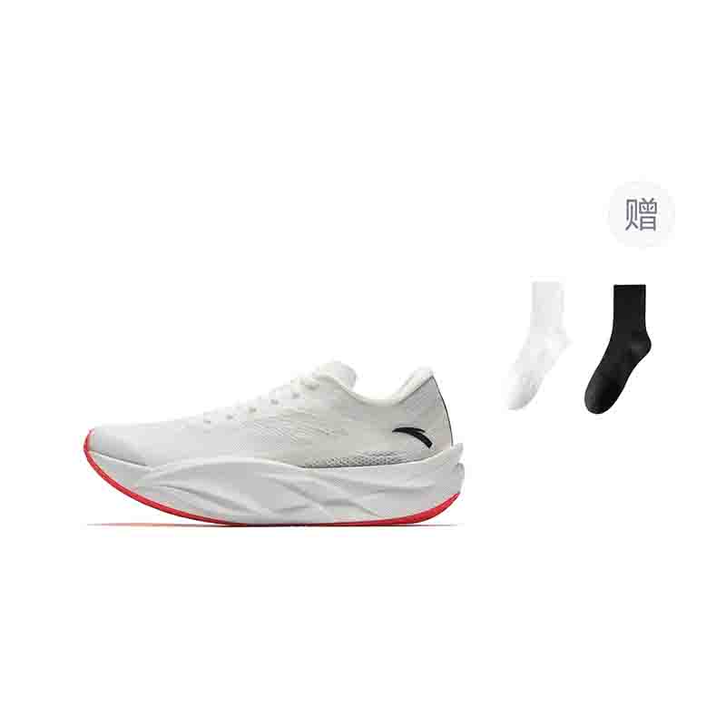 Anta C202 6.0 Slip Resistant Abrasion Resistant Low top Training Running Shoes Women's White Black Red 122445570-10