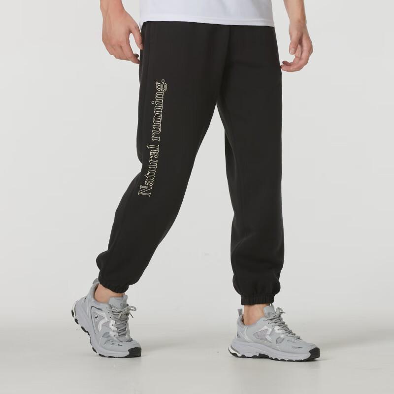 Puma Letter Training Comfortable Breathable Casual Pants Unisex pants Black 629034-01
