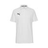 Einfarbiges lässiges Sport-Poloshirt mit kurzen Ärmeln für Herren, Oberteile, Weiß 658605-04