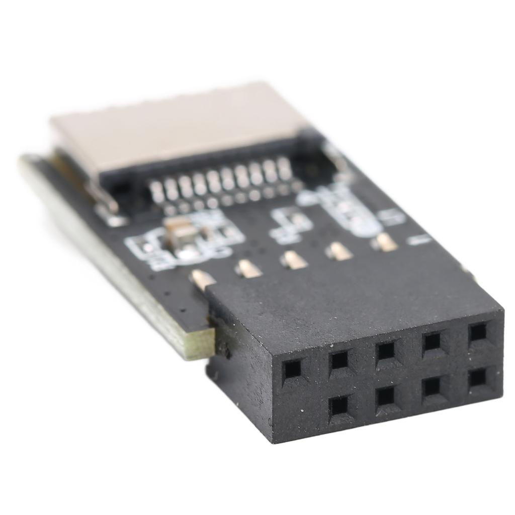 USB2.0 To Type E USB2.0 9PIN To Type C Front Type E 20 Pin Durable Metal Plastic USB2.0 Female To Type E