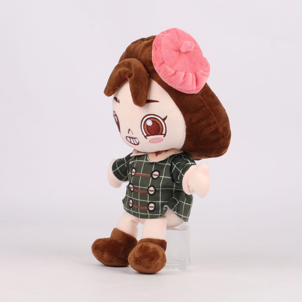 Misfortune Plush Little Toy Cute Cartoon Beret Girl Birthday Holiday Gift Doll