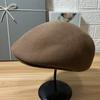 New Retro Trend Woolen Beret Women's Autumn and Winter Versatile Painter Hat British Bud Hat