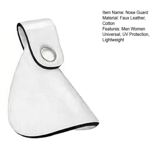 1/5 Pezzi Protezione Solare Protezione Naso Uomo Donna Sport All'Aria Aperta Ciclismo Occhiali da Sole Protezione UV Protezione Solare Protezione Naso Schermo Solare Copertura
