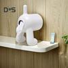 Toilet Paper Dispenser Dog Butt Toilet Paper Roll Holder Wall-Mounted Tissue Organizer Toilet Tissue Box for Dog Lovers Bathroom Decor