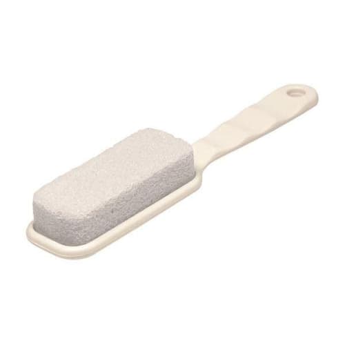 

Sanada Seiko Handy Pumice Stone with Handle, Thermalium, Ivory, 16cm