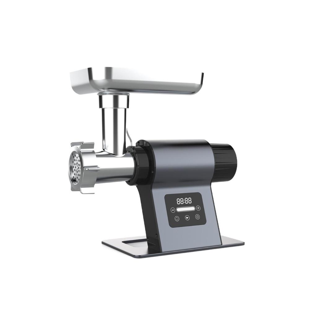Automatic Sausage Stuffer & Electric Meat Grinder with Vegetable Cutter and Slicer