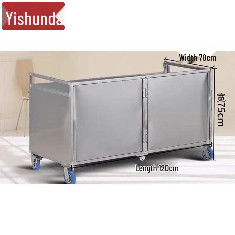 Carrinho de Venda Móvel Dobrável