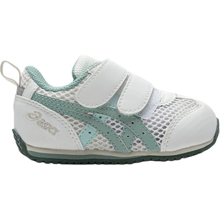 Asics Synthetic Leather Fabric Suku Suku Cotla Baby Cool Comfortable Breathable Low-Top Casual Shoes Kids sneaker White 1144A378-101