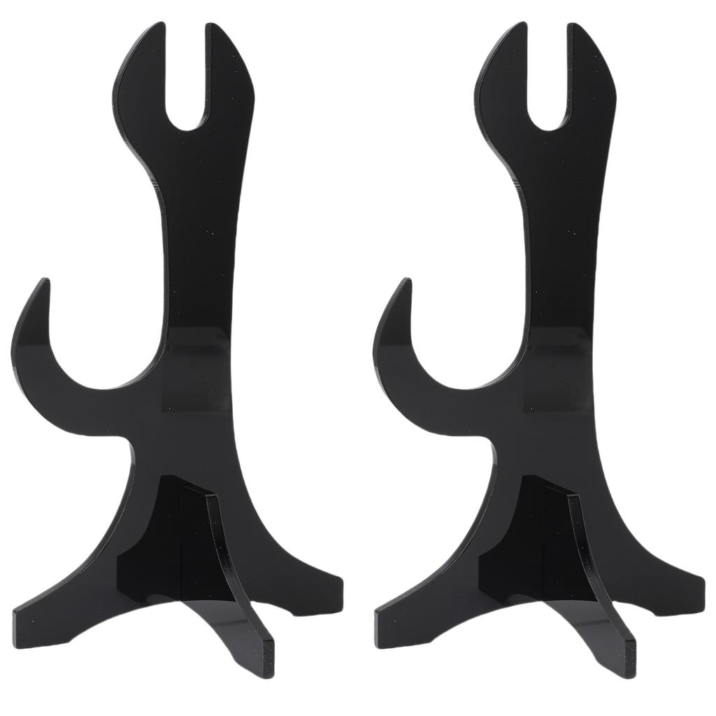 Sword Stand Two Layer Acrylic Stable Base Samurai Sword Display Holder Home Decor for Collection