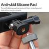 Plastic Tripod Mount Adapter Lightweight Durable 1/4 Screw Portable for DJI Action 5 Pro/4/3 Pocket 3 Insta360 Ace Pro 2 X5