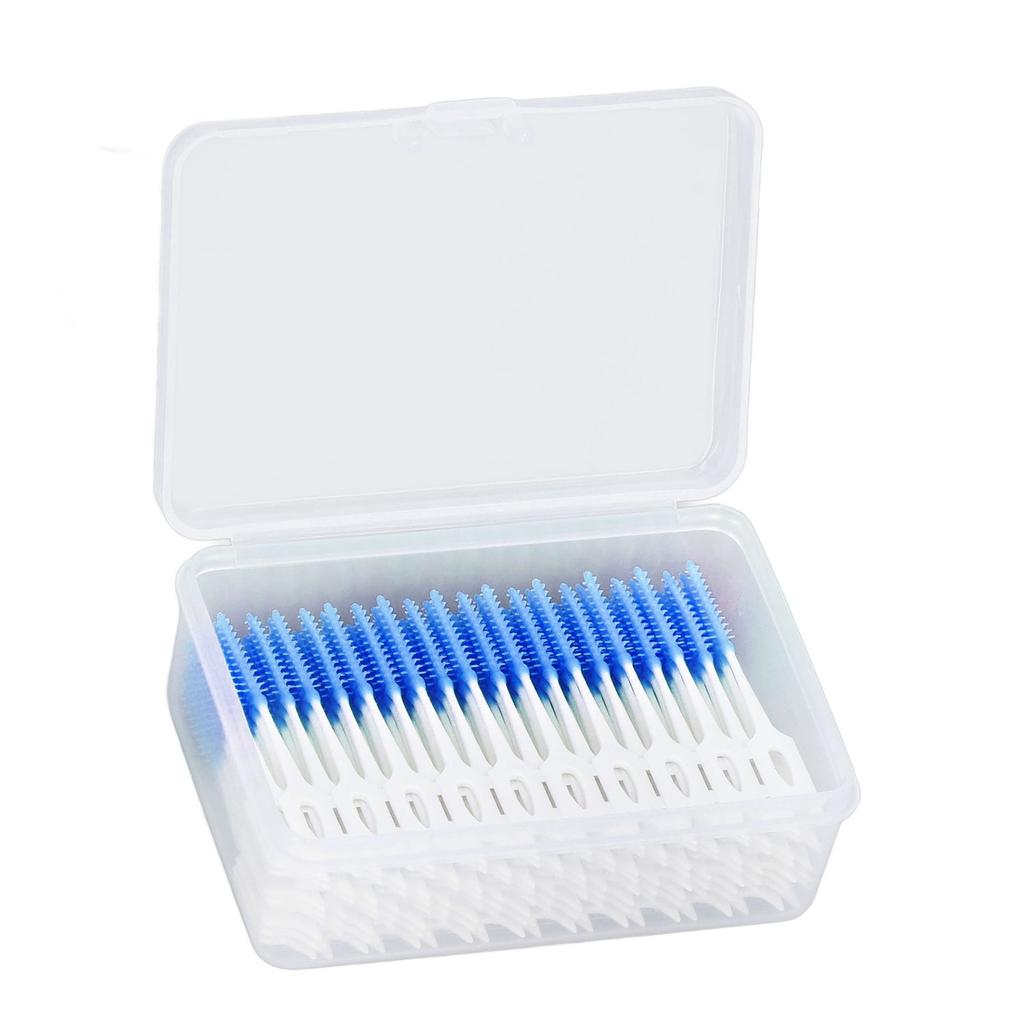 Interdental Brush Disposable Soft Dental Cleaning Floss Toothpicks for Oral Care Adults Children 160pcs