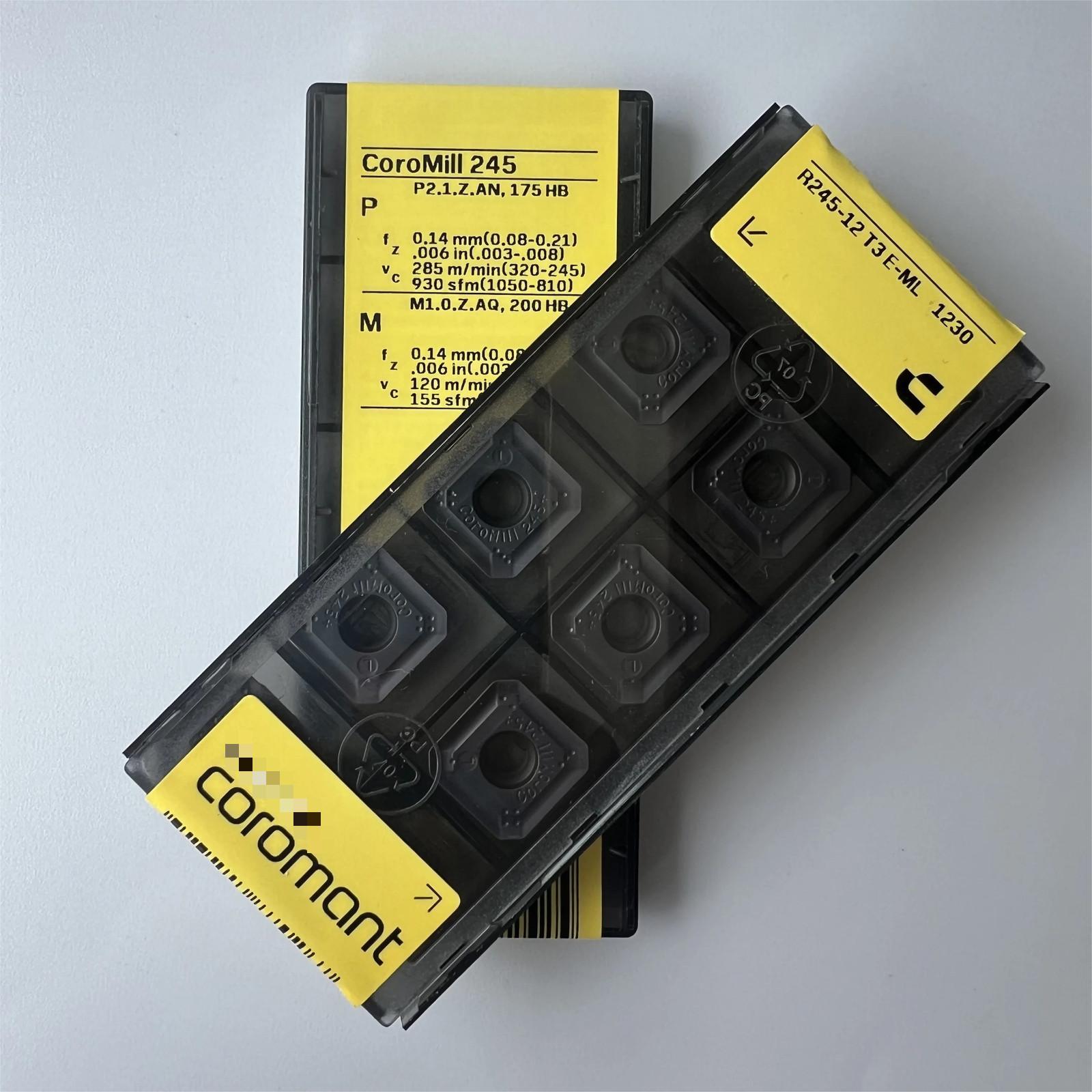 

R245-12T3E-ML 1230 / Industrial indexable Carbide Inserts 10 Pcs