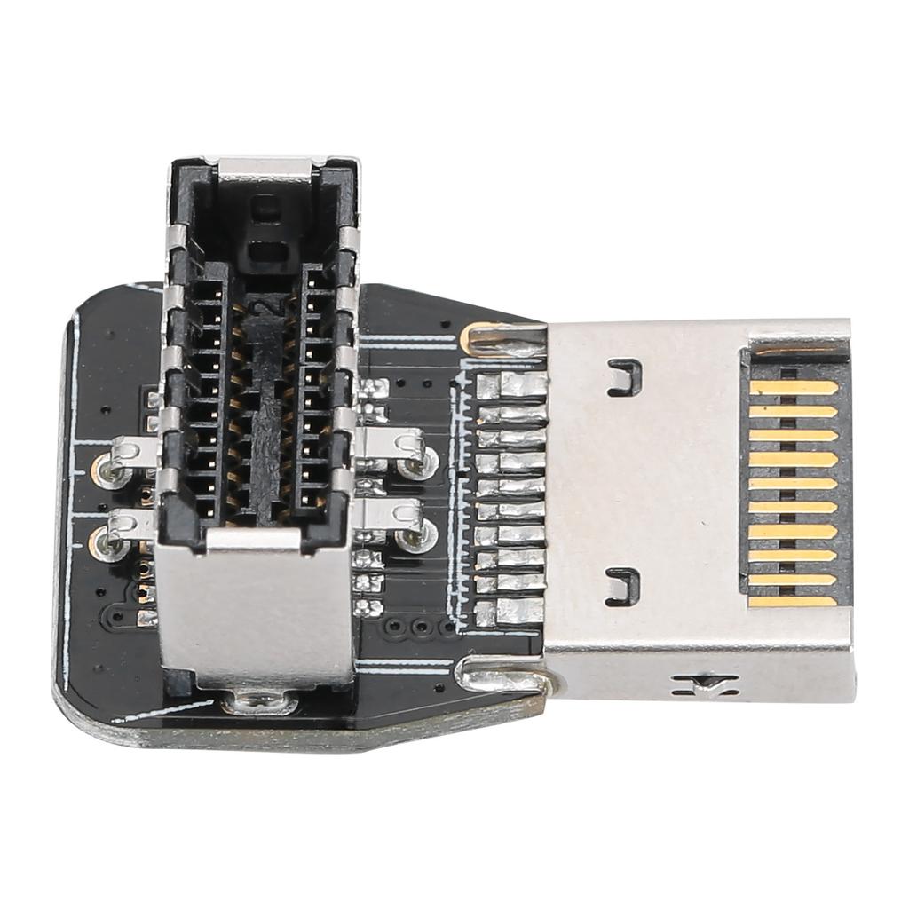 Front TYPEE Adapter Header PC Motherboard USB3.1 10G 90 Degree Steering Elbow Converter PH74A