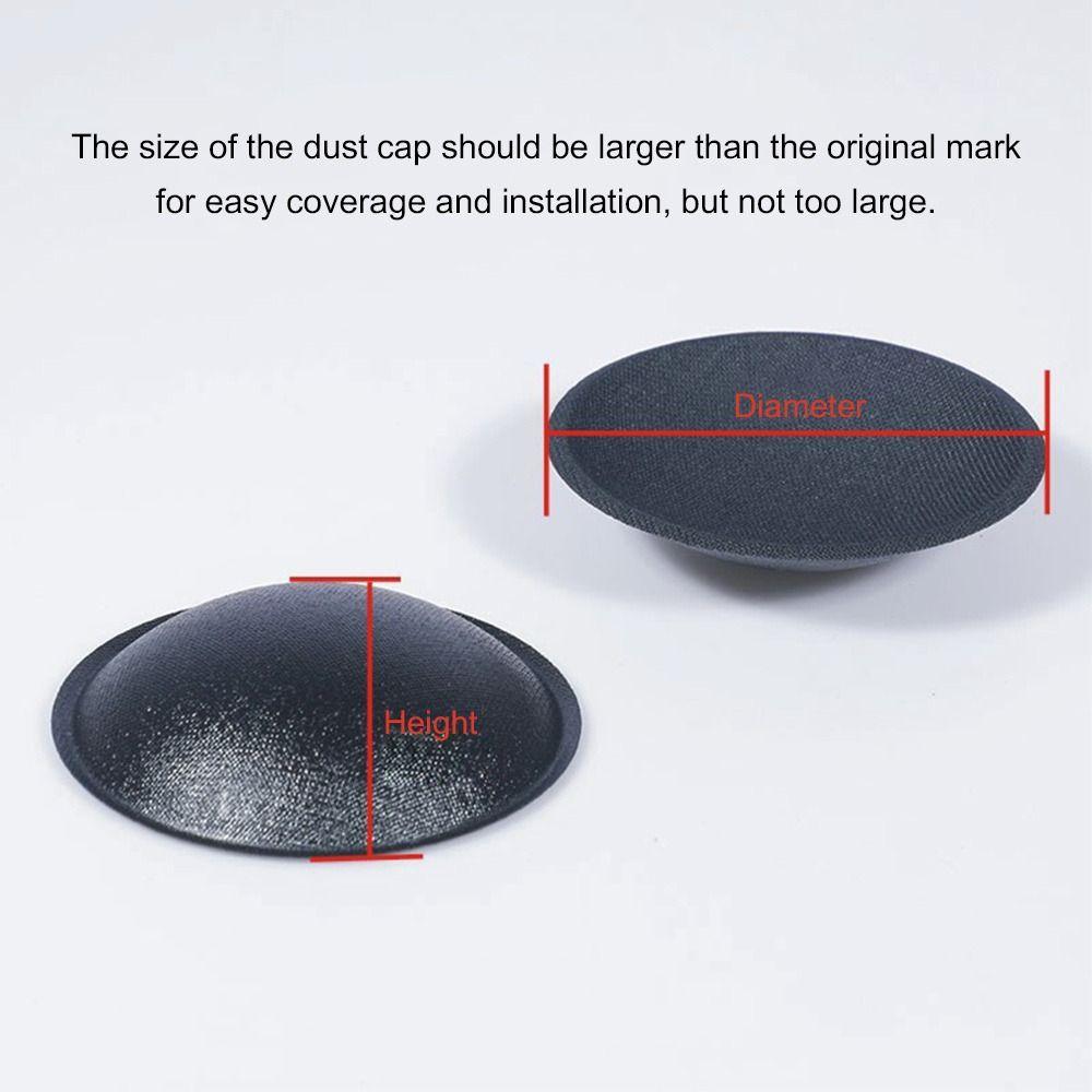1/2Pcs Dust Proof Design Speaker Dust Cap Cover 38-85mm Subwoofer Repair Part  Subwoofer Fitting