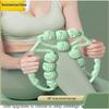 12-Wheel Leg Clamp Massager: Meridian Unblocker & Muscle Relaxer Roller for Yoga & Fitness