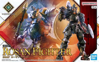 BANDAI SPIRITS 30MF Rosan Fighter Plastikmodell farbcodiert