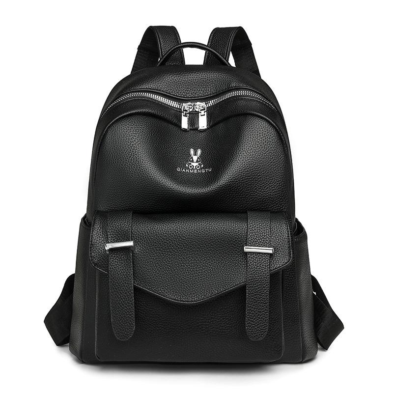 

2026 Fashionable Women s Backpack – Versatile, Large Capacity, Lightweight, Ideal for Travel 30*15*33 cm чорний