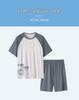Men's Summer Modal Pajama Set: Korean Style Short-Sleeved Top and Shorts for Teens and College Students