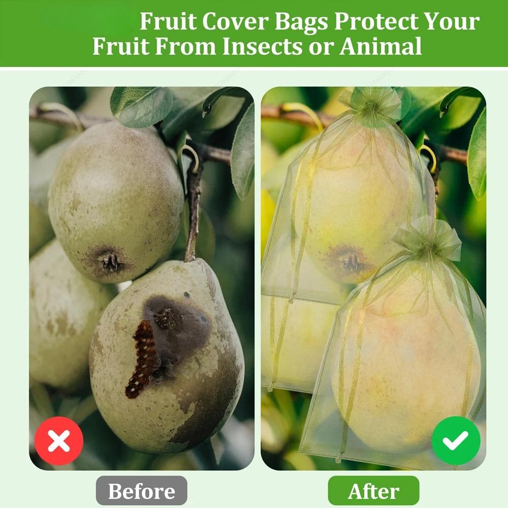 Fruit Protection Bag Plant Growth Bag Vegetable and Fruit Insect Proof Bag Strawberry and Grape Bird Proof Bags