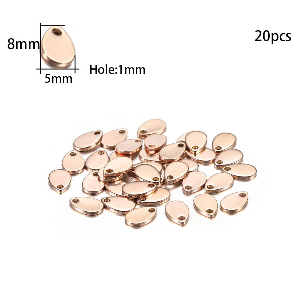 10-50 Stuks Gouden Roestvrij Staal Gepersonaliseerde Hondenhanger Hartvormig Ovaal Leeg Bedel Hanger Bedels Voor Doe-het-zelf Sieraden Maken Benodigdheden