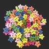 100 Pieces 2 Holes Buttons Embellishments Flatback for Sewing Crafting DIY 13mm