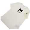 MONCLER  J20918C00018_89ANL L Short sleeve T-shirt white/White cotton/leather mens