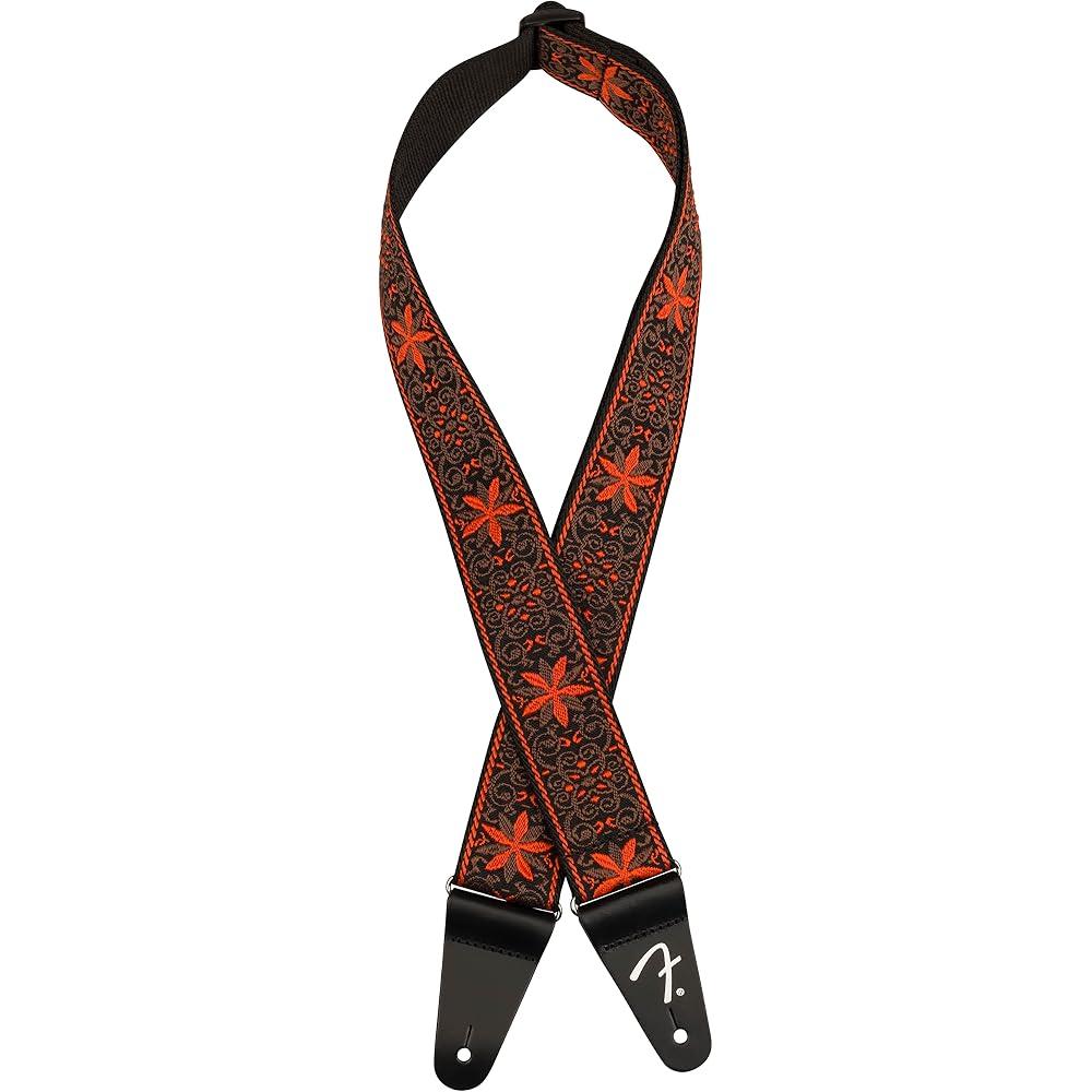 Fender Pasadena Woven Strap Orange Wallflower 2 Guitar Accessory