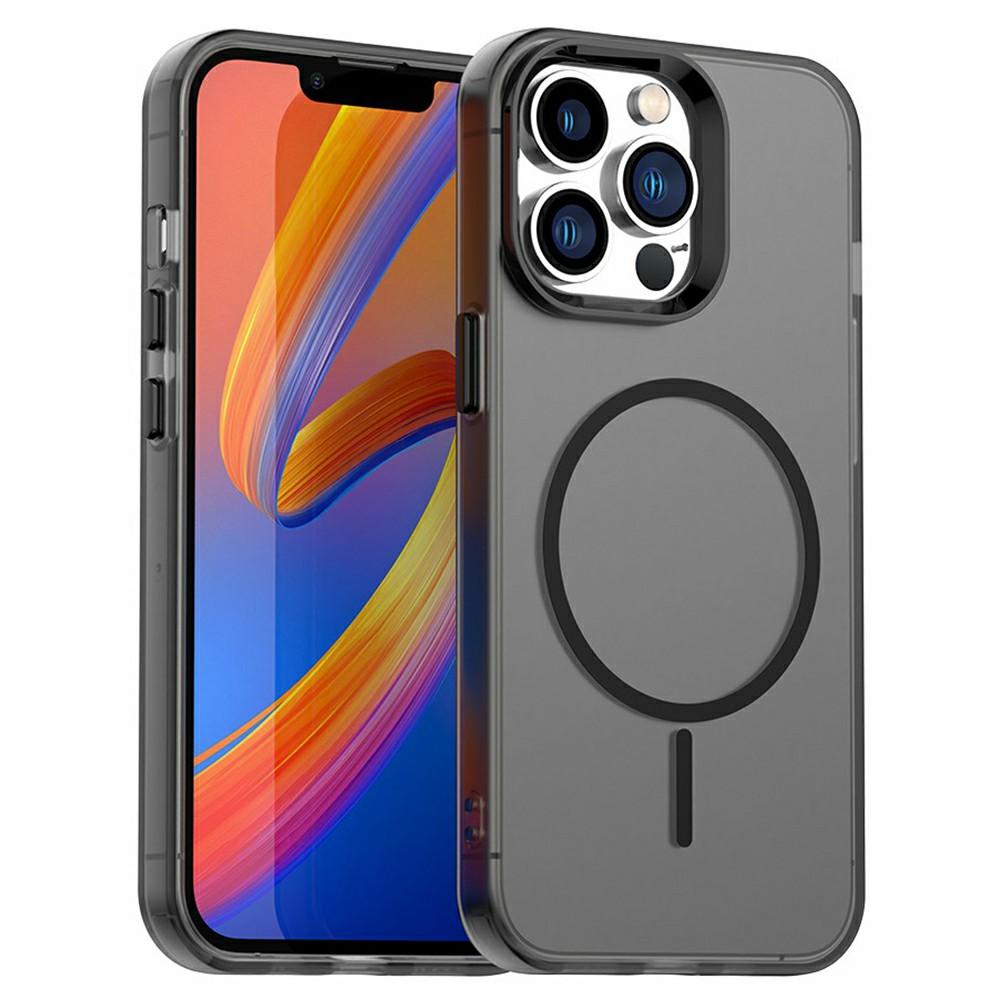 For iPhone 13 Pro Case Candy Color PC + TPU + PET Phone Cover Compatible with MagSafe