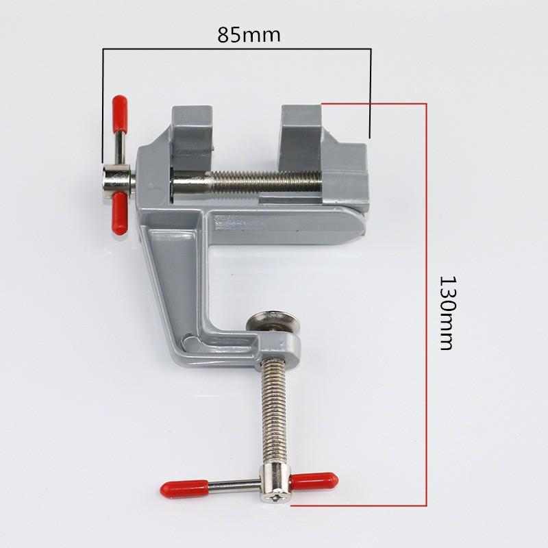 Rotating Aluminum Alloy Bench Vise for Electric Drills and Grinders