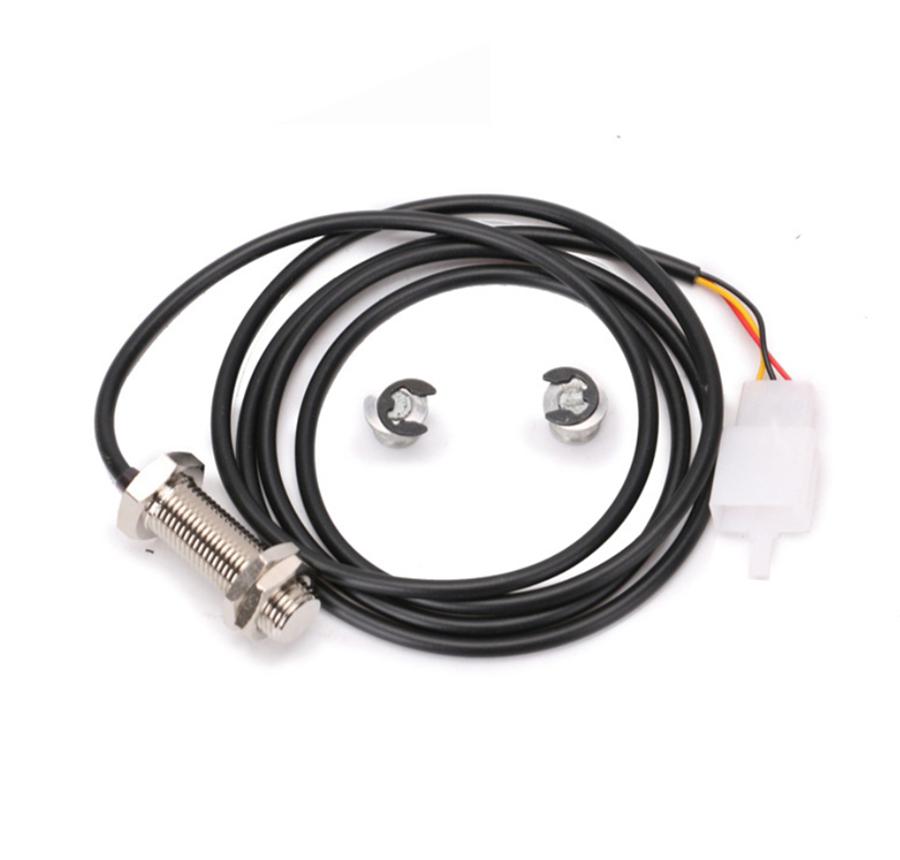 13000RPM 9-16V Motorcycle LCD Digital Speedometer Odometer Gear Indicator Meter