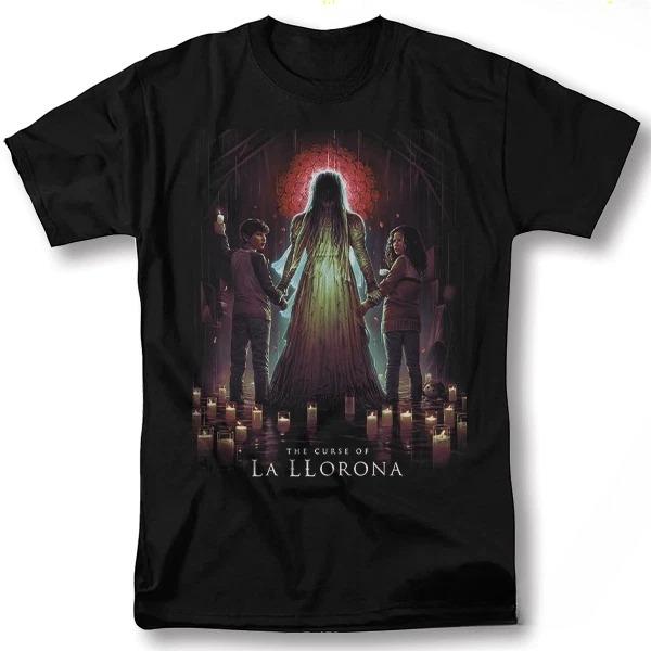 La Llorona Shirt Horror Movie Vintage Graphic Design TShirt S