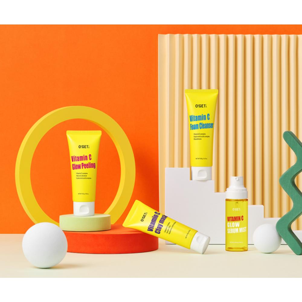 Oget Vitamin C Glow Serum Mist, 80ml, 2 Units