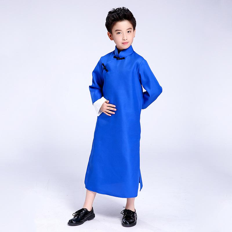 Children's and Adults' Hanfu Crosstalk Costume - Chinese Style Long Robe for Festival and Stage Performance