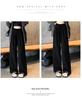 145 Soft Wide-Leg High-Waisted Pants for Women - Slimming, Petite, Casual, Perfect for Spring and Autumn