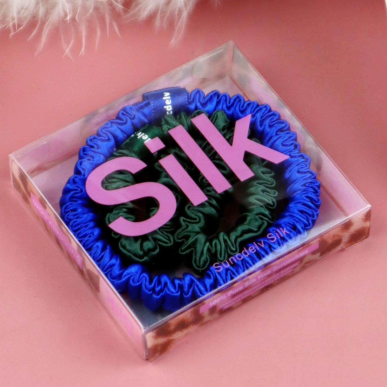 

2 шт. 100% шелковые резинки для волос для женщин и девочек, высококачественные резинки для волос, шелковые повязки, подходящие для Дня святого Валентина, 22Momme, шелковые аксессуары для волос