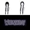 Long Black Cosplay Wig With Straight Hair For Women 65-70cm Length