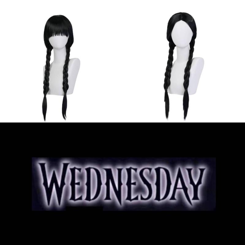 Long Black Cosplay Wig With Straight Hair For Women 65-70cm Length