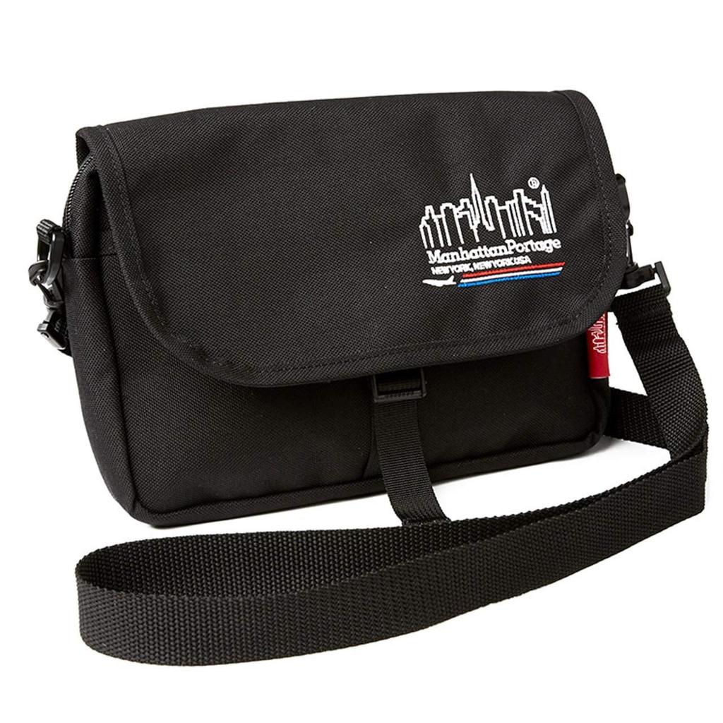 JAL Original JAL Original Custom Model Mini Shoulder Fur Rockaway Back Crossbody Bag Bag Shoulder Bag [Manhattan Portage] [JA] (Black)