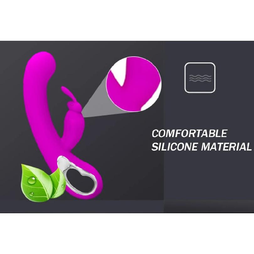 12 Speed G Spot Vibrator USB Rechargeable Powerful Dildo Rabbit Vibrator for Women Clitoris stimulation Massage Adult sex toys