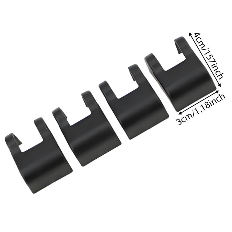 4pcs Plastic Car Door Lock Protective Cover Car Interior Accessory for VW Golf 6 Passat B8 Jetta A6 Tiguan Beetle Scirocco Polo