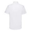 Russell Collection Mens Oxford Tailored Short-Sleeved Shirt