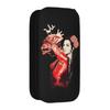 Classic Lola Flores Red Dress Transparent Background Pencil Case Pencilcases Pen Box Big Capacity Bag Gift Accessories