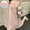 2026 Summer Women's Cloud Cotton Nightgown with Chest Pads, Princess Style Camisole Loungewear.