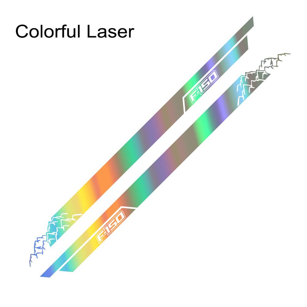 Pickup Door Side Decor Stickers For Ford F150 Raptor Truck Graphics Mountain Stripes Decals Vinyl Cover Auto Tuning Accessories