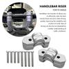 For Motorcycle Accessories R1300GS R 1300 GS R1300 GSNew Silver Handlebar Riser Handle Bar Heighten Mounting Kit R1300gs
