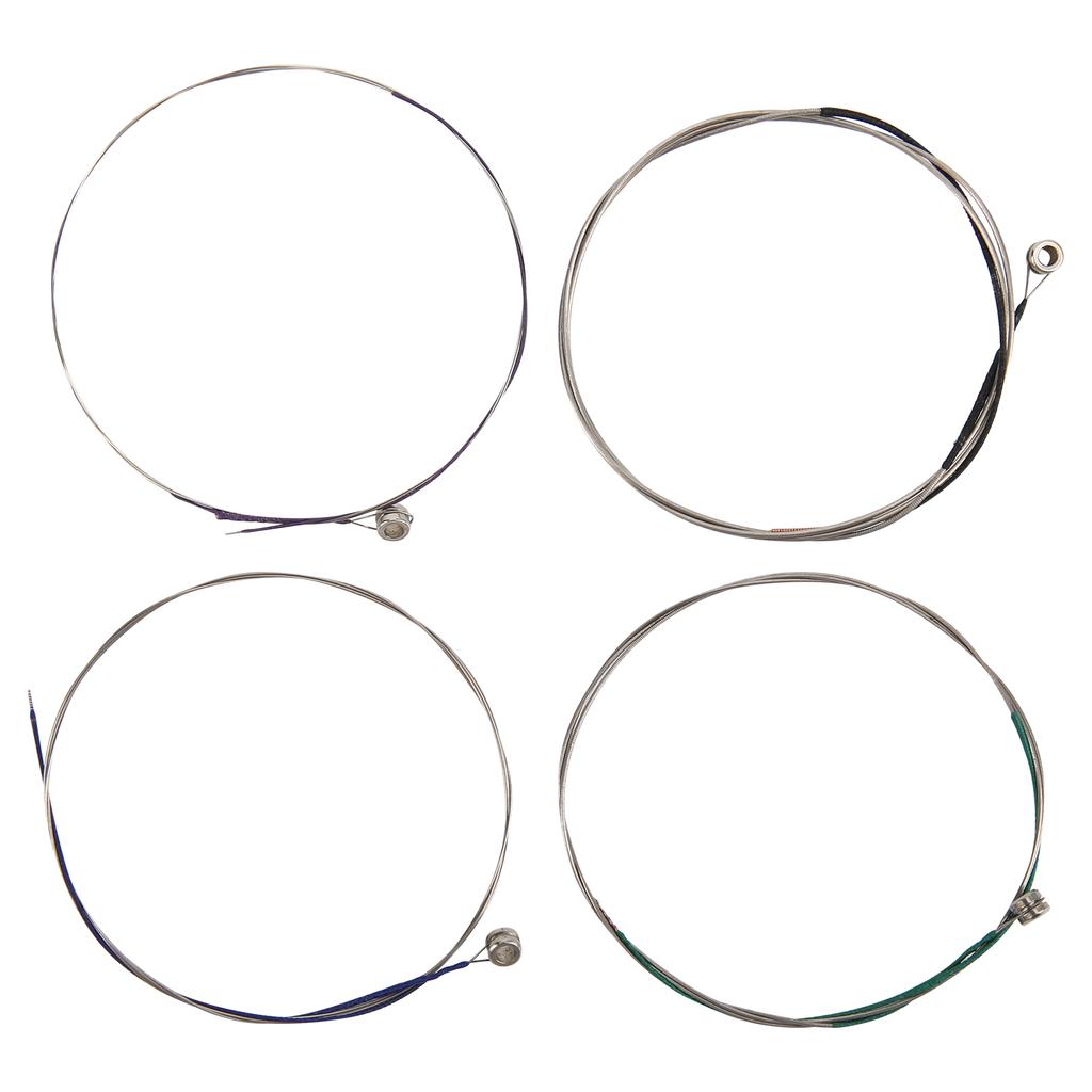 4pcs Violin Strings Set NickelChromium Wound CopperNickel Winding Hexagonal Steel Core