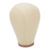 Mannequin Head Canvas Wig Head Stand 22in Display Styling Practice Mannequin Model