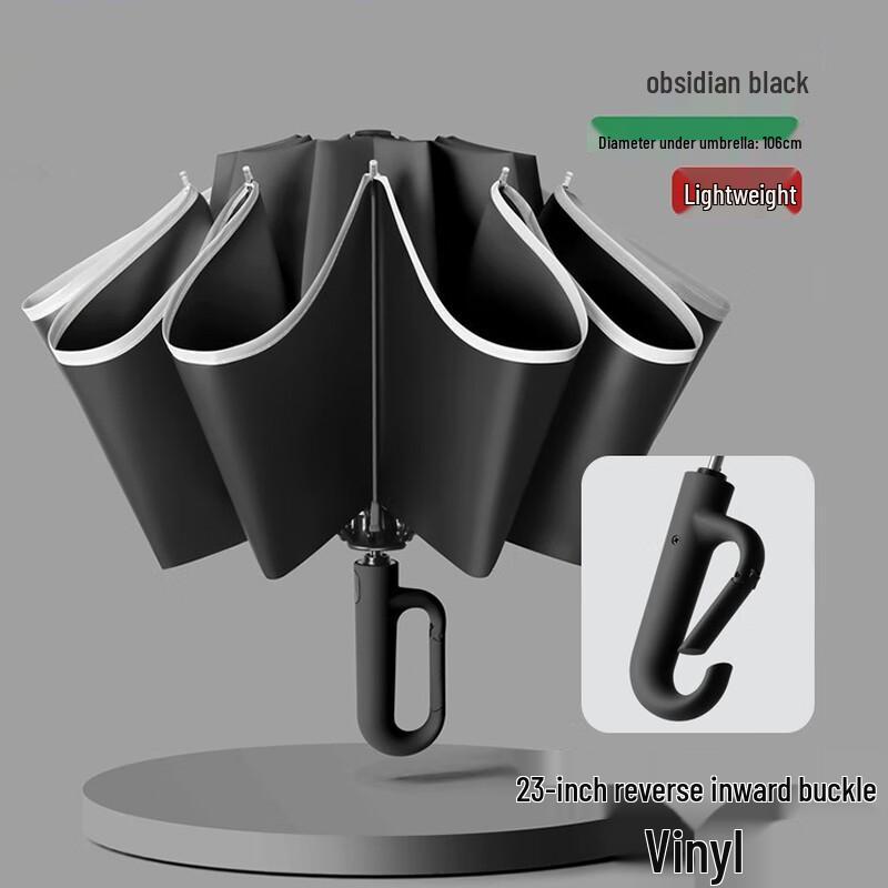 Автоматический ветрозащитный складной деловой зонт KarLot 23 inches