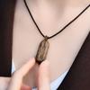 Hainan Qi Nan Agarwood High Oil Pendant Necklace - Versatile Chinese Style Sweater Chain