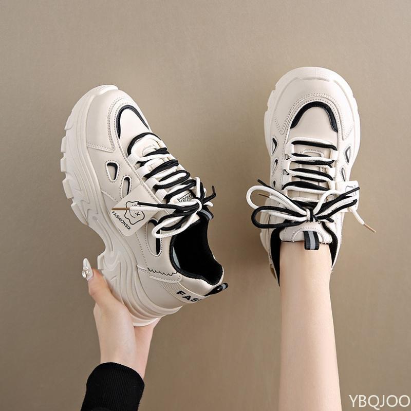 Autumn Women's New Breathable Versatile Thick Soled Sports Shoes Casual Simple Comfortable Women's Trendy Shoes